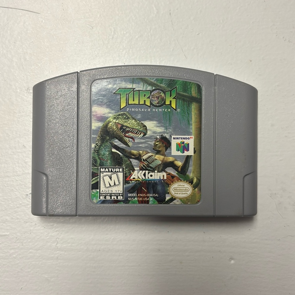 Turok Nintendo 64 Game